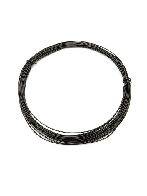 Алуминиева Тел 0.8мм Черна ~5метра