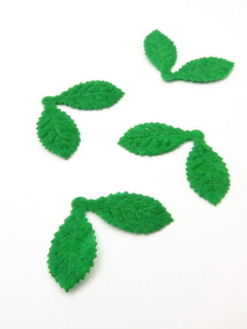 Листа Филц 33х20х1мм Зелени 50броя