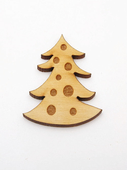 Коледна Елха Дървена 10броя