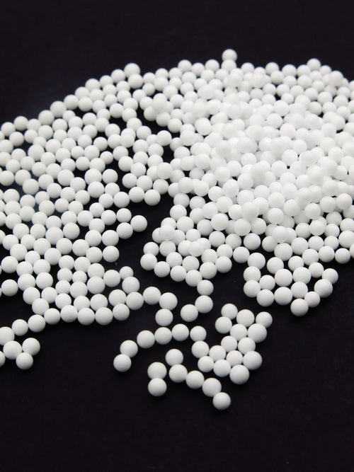 Топчета Стиропор 1-2мм за декорация Бели