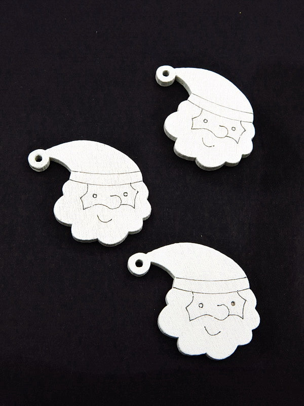 Дядо Коледа Дървен 10броя