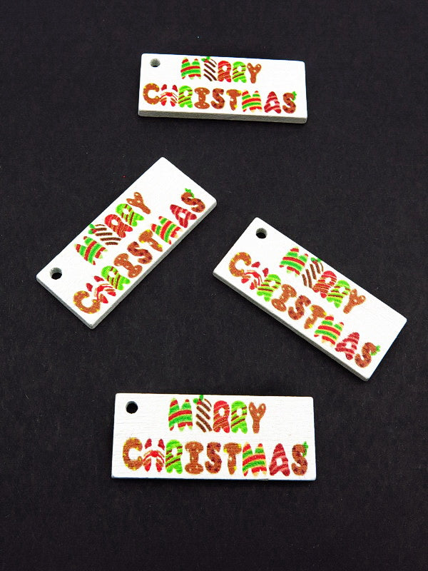 Коледна Фигурка -Merry Christmas- 10броя