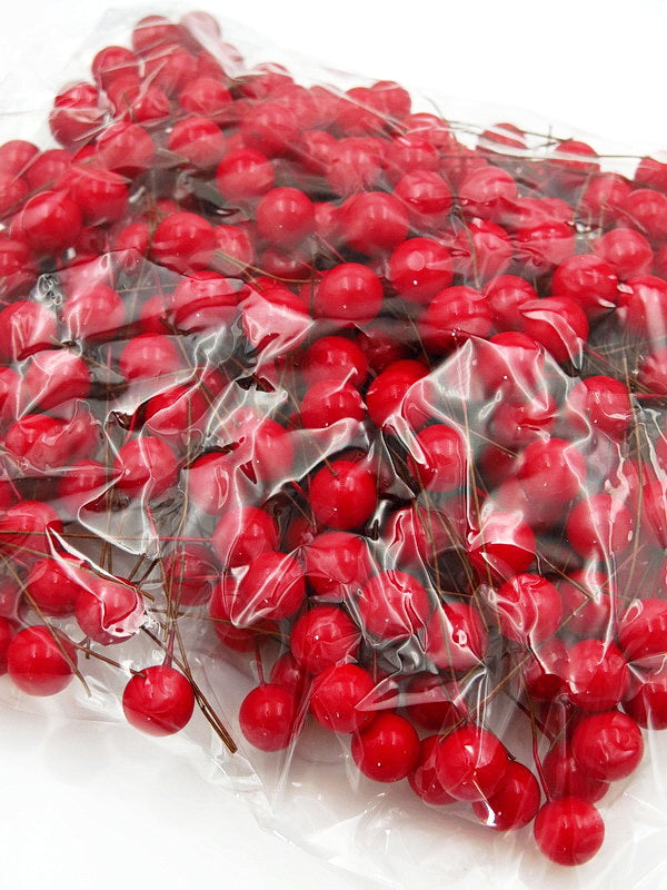 Топчета Стиропор на тел Червени 12х65мм 40броя