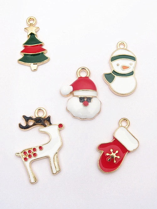 Коледни Метални Висулки 5броя