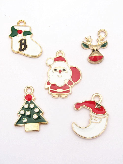 Коледни Метални Висулки 5броя