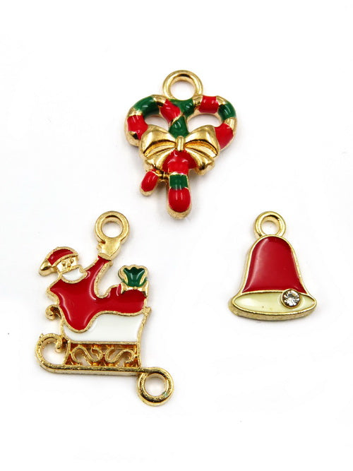 Коледни Метални Висулки 5броя