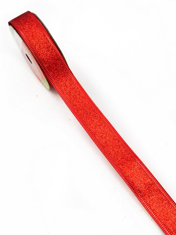 Лента Текстил Червена 25мм ~2.70метра