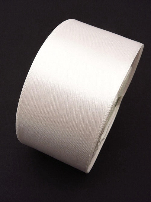 Лента Сатен 50мм Бяла ~22метра