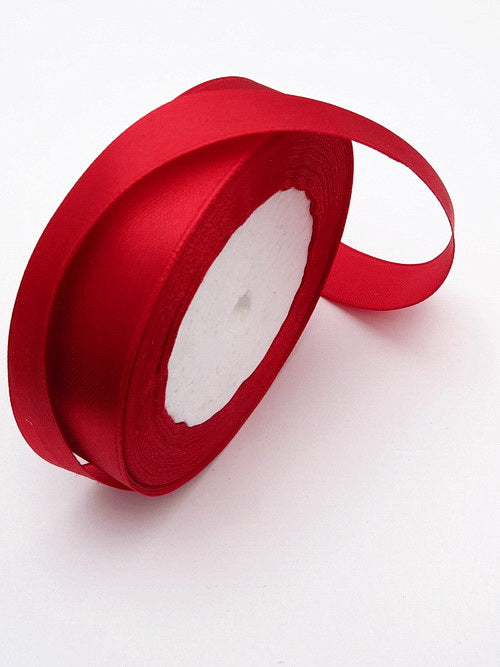 Лента Сатен 20мм Бордо ~22метра